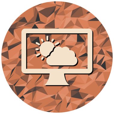 Bulut hesaplama. Web simgesi