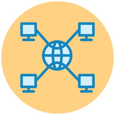 ağ paylaşımı. Basit resimleme