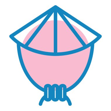 Kuş. Web simgesi basit illüstrasyon