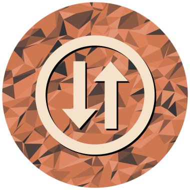 ok simgesi vektör illüstrasyonu