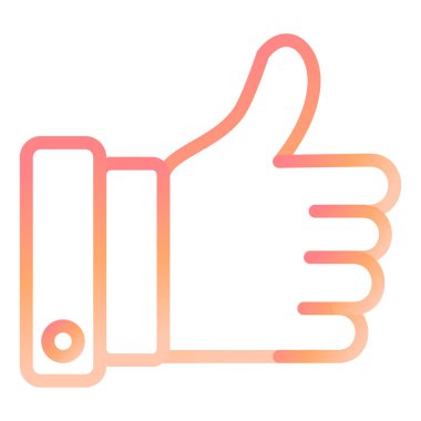 Gibi. Web simgesi basit illüstrasyon 