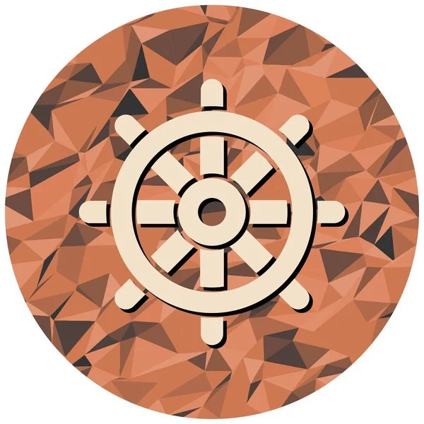 Bir geminin vektör çizimi