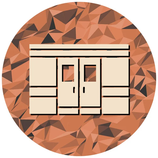 Modern bir b yoksunluğunun vektör illüstrasyonu