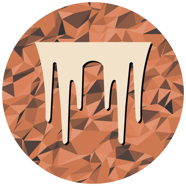 Güzel bir tasarım için arka planın vektör çizimi