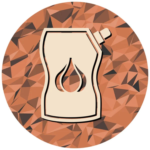 Modern simgenin vektör illüstrasyonu