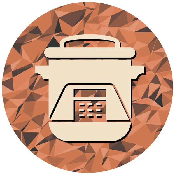 Gıda simgesinin vektör illüstrasyonu