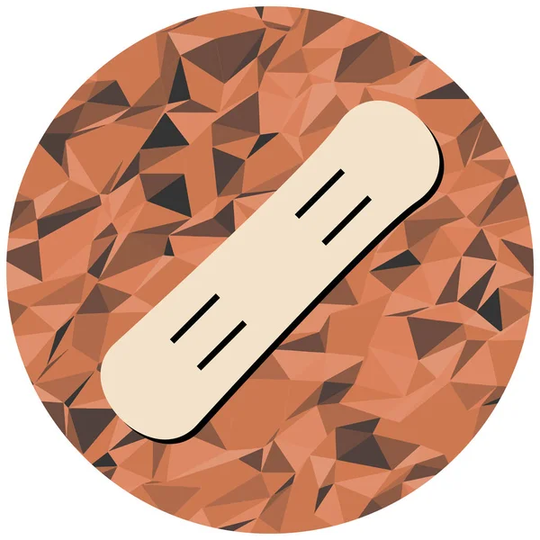 Modern b 'nin vektör illüstrasyonu eksik simgesi