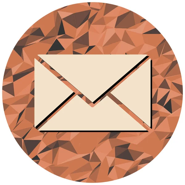 posta simgesi, vektör illüstrasyonu