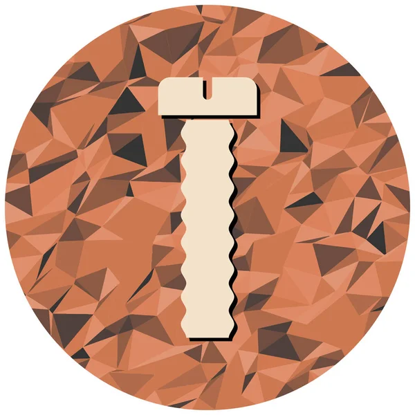 Modern b 'nin vektör illüstrasyonu eksik simgesi