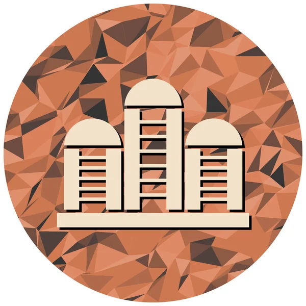 Moda tarzı izole edilmiş arkaplan oluşturma simgesi