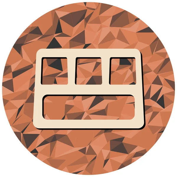 Modern simgenin vektör illüstrasyonu