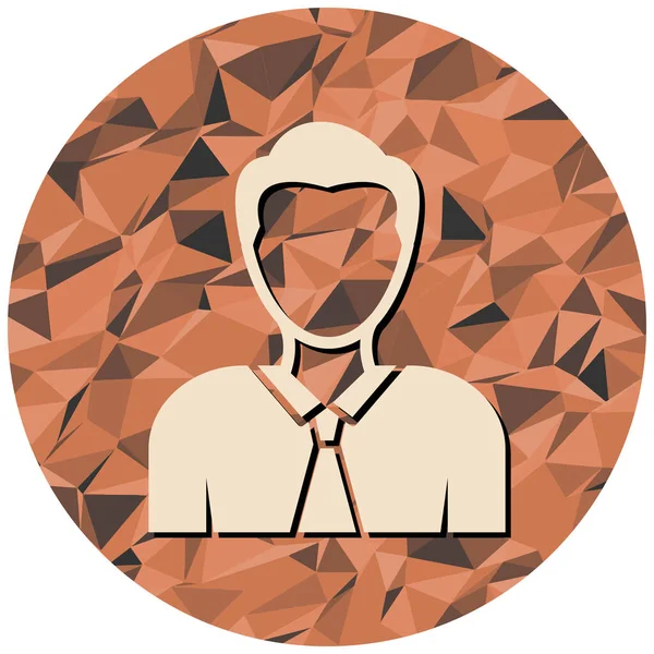 avatar. Web simgesi basit illüstrasyon