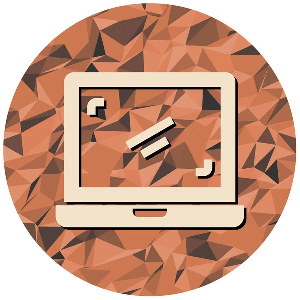 modern dizüstü, vektör çizim