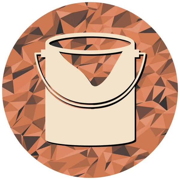 Modern b 'nin vektör illüstrasyonu eksik simgesi