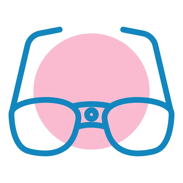 Sluneční Brýle Webová Ikona Jednoduchý Design — Stockový vektor