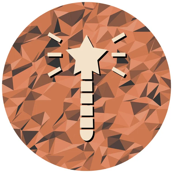 Yıldız simgesi. Beyaz arkaplanda izole edilmiş yıldız vektör simgelerinin düz çizimi