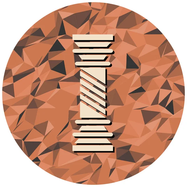 Basit vektör illüstrasyonu, web simgesi 