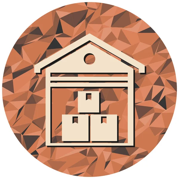 Bir karikatür evinin vektör illüstrasyonu