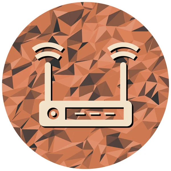 Wi-fi yönlendirici. Basit resimleme