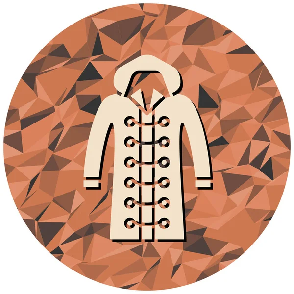 Moda kıyafet ikonu. Web için kadın manken vektör simgelerinin düz çizimi