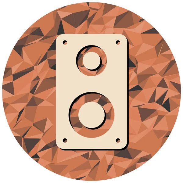 müzik simgesi, vektör illüstrasyonu