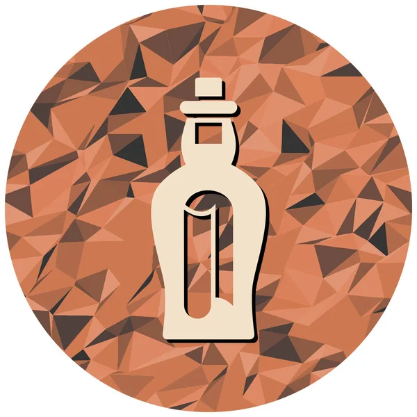 Bottle Icon Flat Illustration Beer Vector Icons Web — Image vectorielle