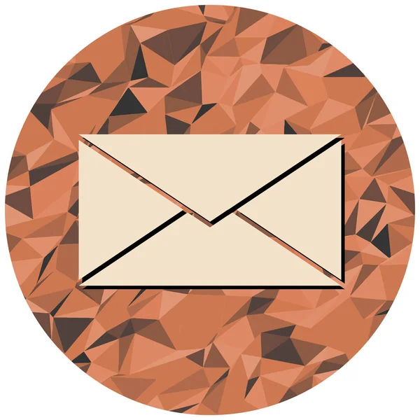posta simgesi, vektör illüstrasyonu