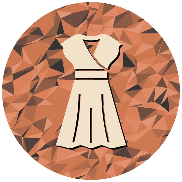 Modern moda simgesinin vektör illüstrasyonu