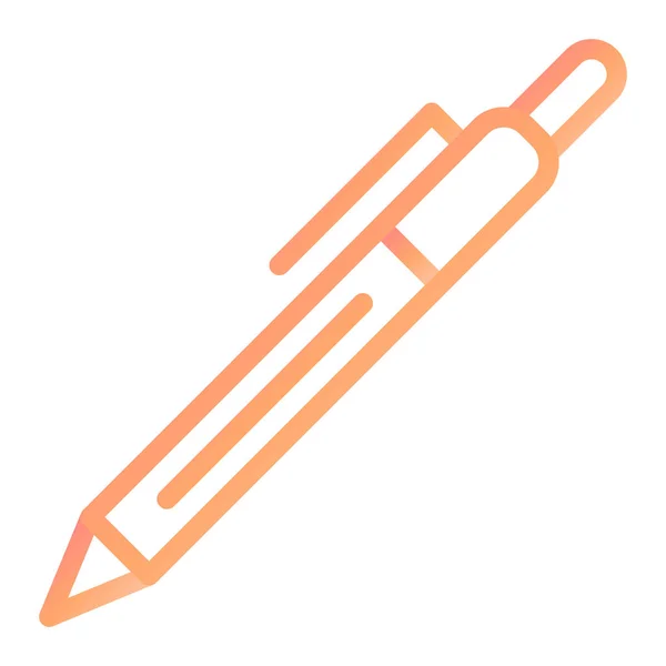 Bleistift Web Symbol Einfache Illustration — Stockvektor