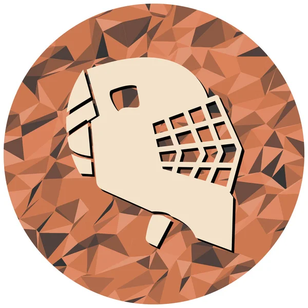 Bir beyzbol oyuncusunun vektör illüstrasyonu