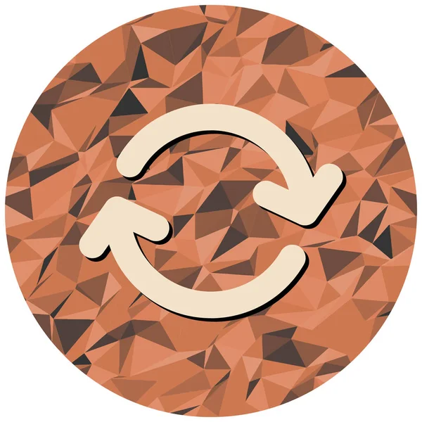 Ok. Web simgesi basit illüstrasyon