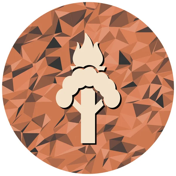 Bir ağacın vektör illüstrasyonu