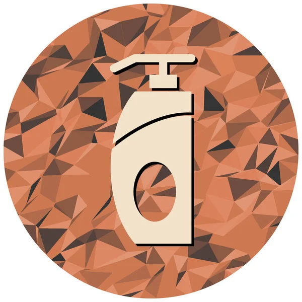 Parfüm ikonu. Web için sabun vektör simgelerinin düz çizimi