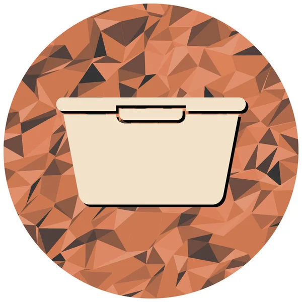 Alışveriş çantası. Basit resimleme