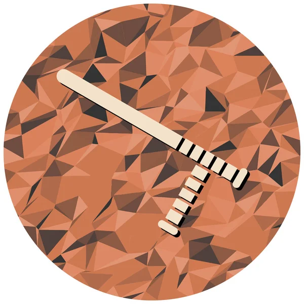 kulüp simgesi, vektör illüstrasyonu basit tasarım