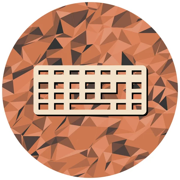 Klavye. Web simgesi basit tasarım