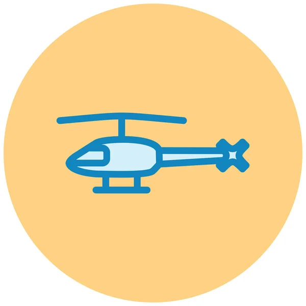 Aeroplano Icona Web Semplice Illustrazione — Vettoriale Stock
