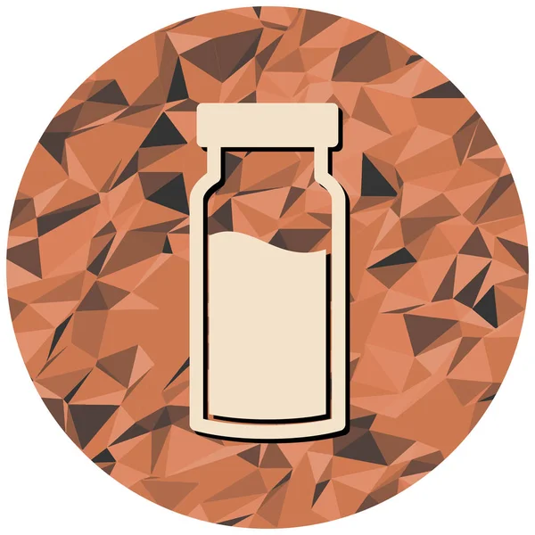 Askeri bıçak ikonu. vektör illüstrasyonu