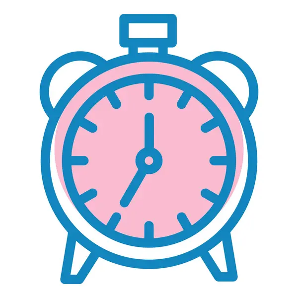 Alrm Clock Web Icon Vector Illustration — Wektor stockowy