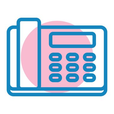 hesap makinesi simgesi vektör illüstrasyonu