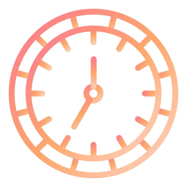 Reloj Icono Web Ilustración Simple — Archivo Imágenes Vectoriales