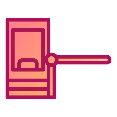 Yapı ve onarım simgesinin vektör illüstrasyonu