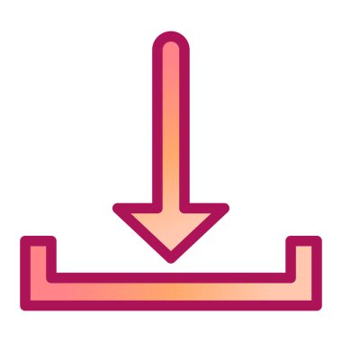 ok simgesi, vektör illüstrasyonu yükle