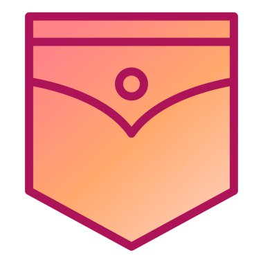 Cep modern simgesi vektör illüstrasyonu 