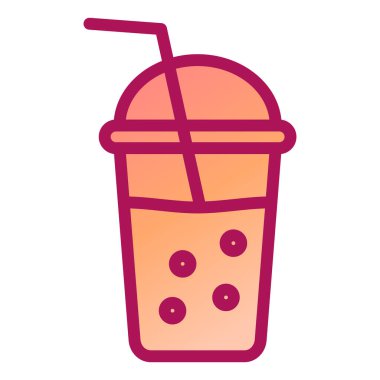 Gazoz. Web simgesi basit tasarım