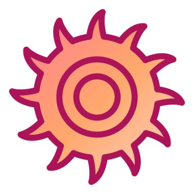 dişli modern simge vektör illüstrasyonu 