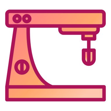 Mutfak aletleri. Basit resimleme