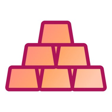 Altın simge vektör çizim