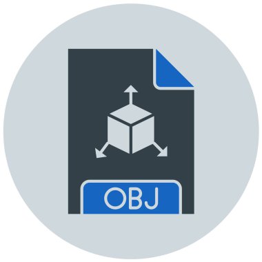 dosya biçimi simgesi, vektör illüstrasyonu