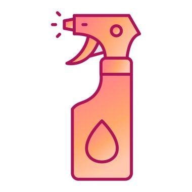 Sprey modern ikon vektör illüstrasyonu